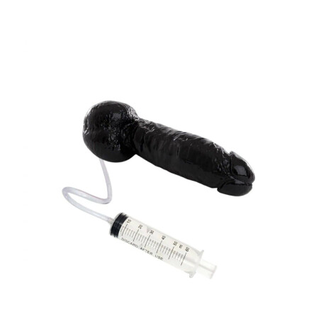 Consolador Realista Eyaculador Chase Hunter Negro