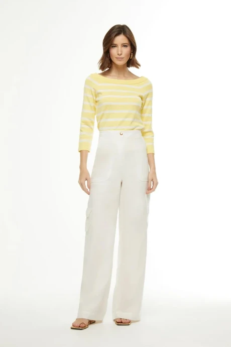Pantalón Pati Off White
