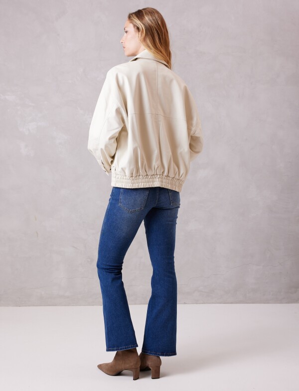 Camperita Bomber BEIGE CLARO