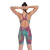 Malla De Competicion Para Mujer Arena Women's Powerskin ST Next Open Back Limited Edition Aurora Caimano