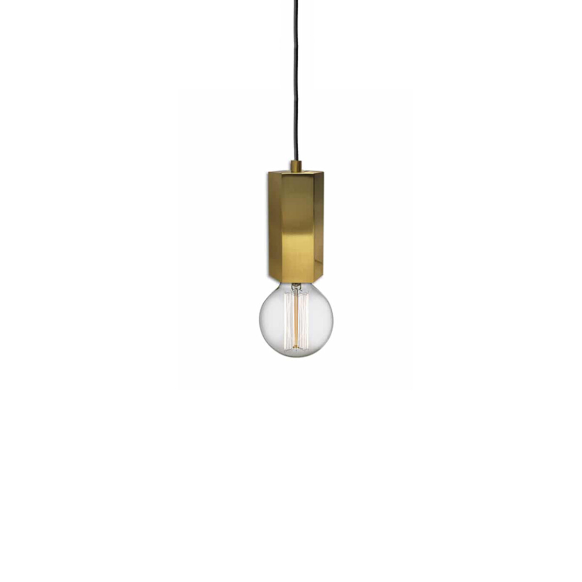 Luminaria Nordic Hexagon - Dorado 