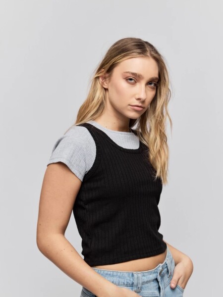 MUSCULOSA P.CAKE CAMPIELLO NEGRO