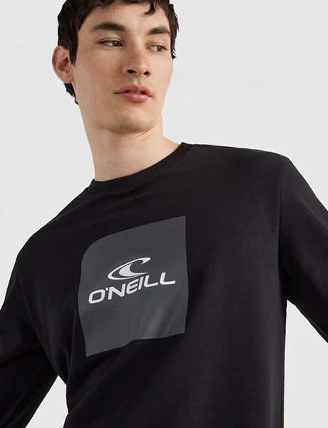 Buzo O'Neill Cube Crew Negro Black Out