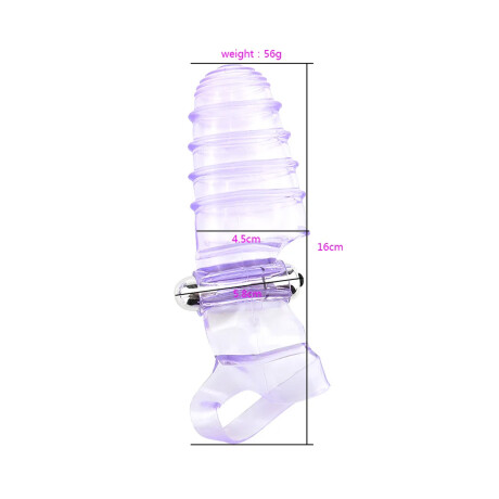Funda Para Dedos Con Bala Vibradora Funda Para Dedos Con Bala Vibradora