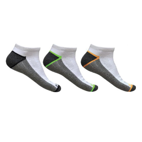 MEDIA MEN STRIPE-A-FOOTIE WT (SET 3) WT