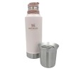 Termo Stanley Adventure To Go Bottle 1 L Para Café Té Infusiones Agua Y Viajes Rose Quartz