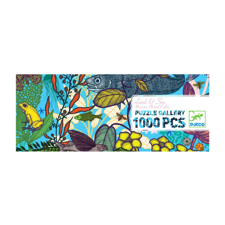 Puzzle 1000 Piezas Tierra Y Mar Unica