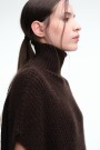 CHALECO PONCHO Marron