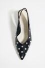 ZAPATO SALÓN TACHAS PIEL Negro