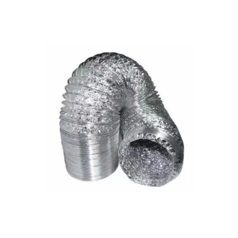 Tubo extensible aluminio ventilación 300 x 5mts Tubo Extensible Aluminio Ventilación 300 X 5mts