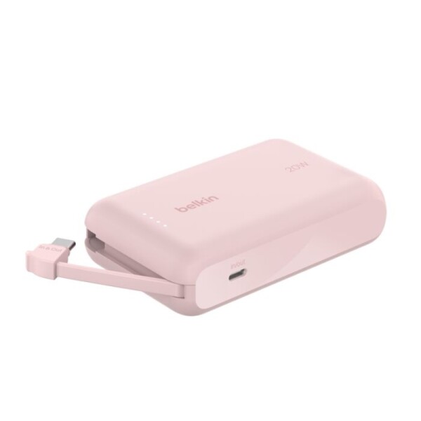 Cargador Portatil Belkin Boostcharge 10K Cable Pink Bpb021Fqpk Cargador Portatil Belkin Boostcharge 10K Cable Pink Bpb021Fqpk