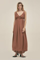 LARA DRESS Bronze