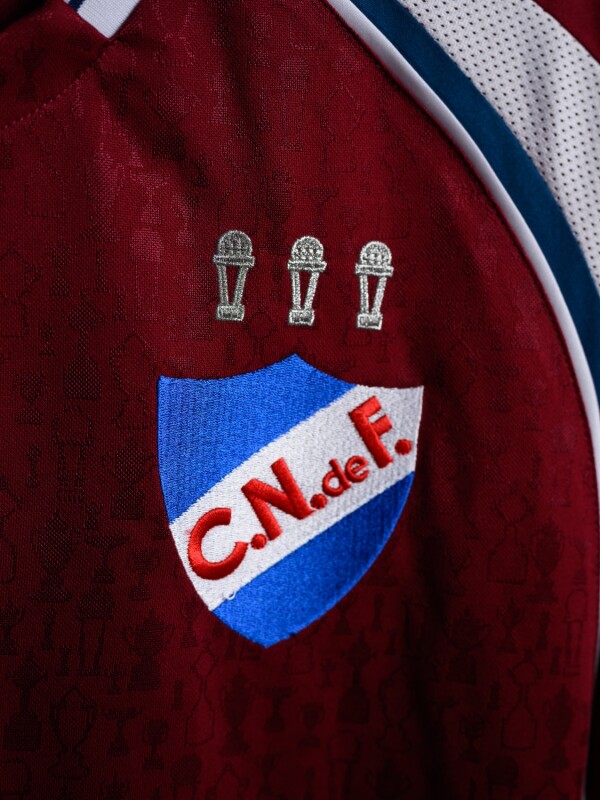 Camiseta Golero 2026 Nacional Hombre Skuba, Beige, ordeaux, Azul Marino