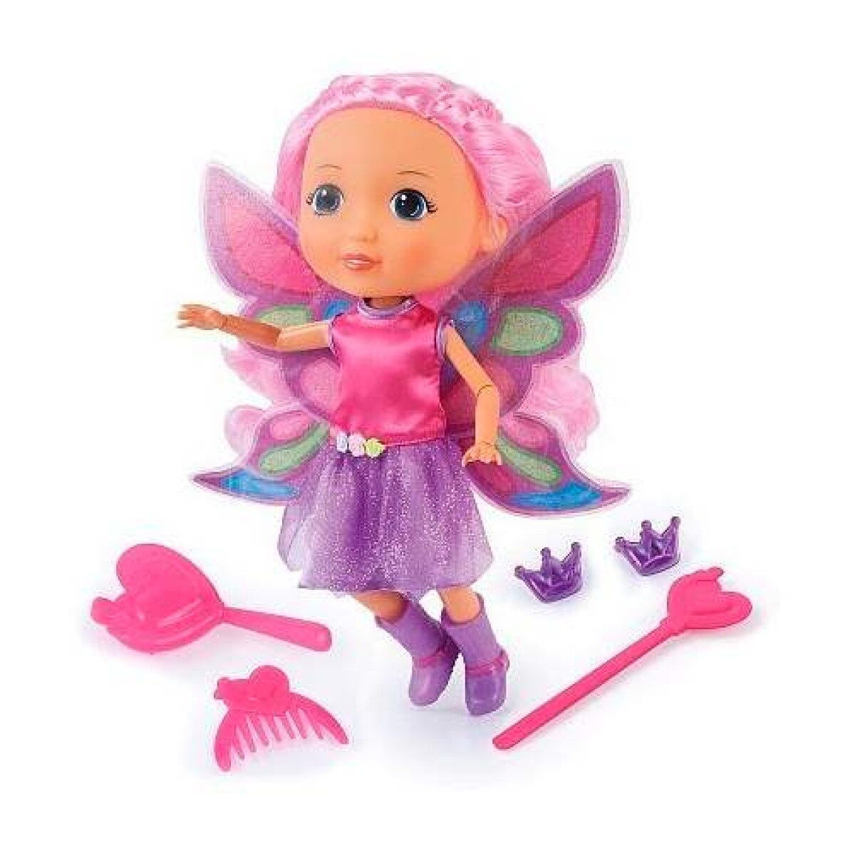 Muñeca Lisa Hada Con 50 Frases Original 