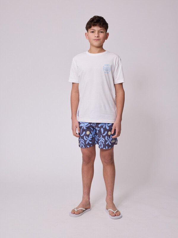 T-SHIRT ROKAI TEEN RUSTY Blanco
