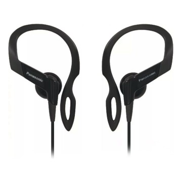 Auricular In Ear Sport Cableado Panasonic Rp-hs16pp Color Variante Negro
