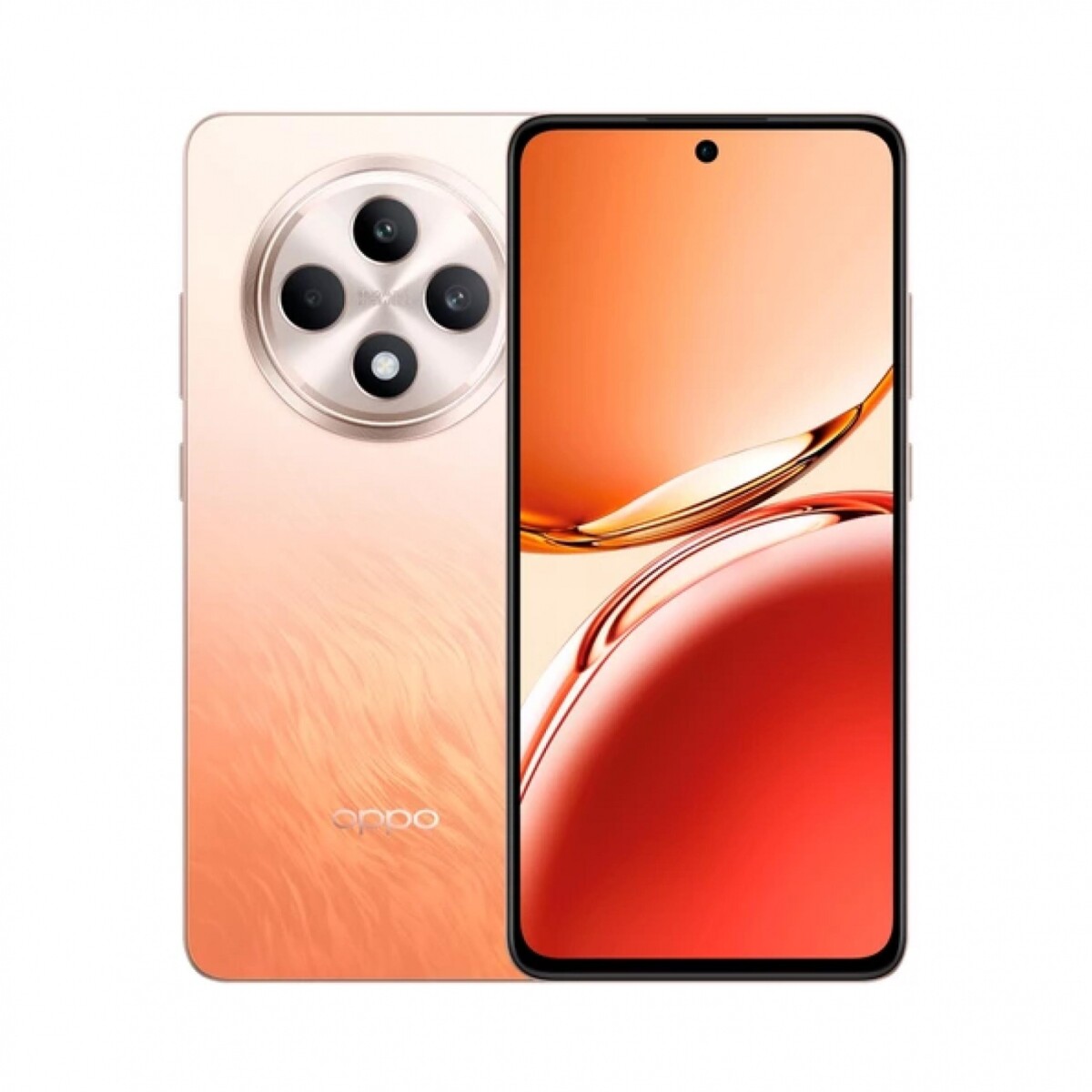 OPPO Reno 12F 5G 6.67' 5G 256GB 12GB RAM Cámara 50Mpx - Amber Orange 