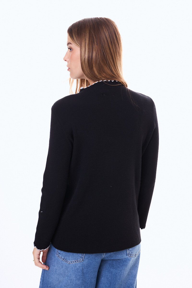 Buzo tejido Carbalino Negro