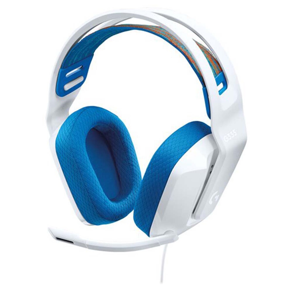 Auriculares Gamer Logitech G Series G335 con Micrófono | PC / XBOX / PS4 / PS5 / Switch - Blanco 