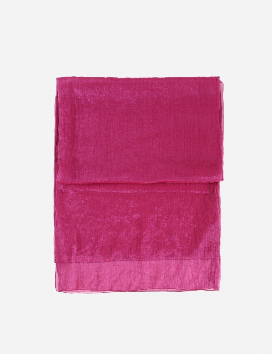 Pashmina lisa - fucsia 