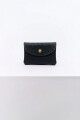 MONEDERO CUERO NEGRO