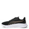 Championes de Mujer Puma Flex Focus Lite Modern Negro - Dorado