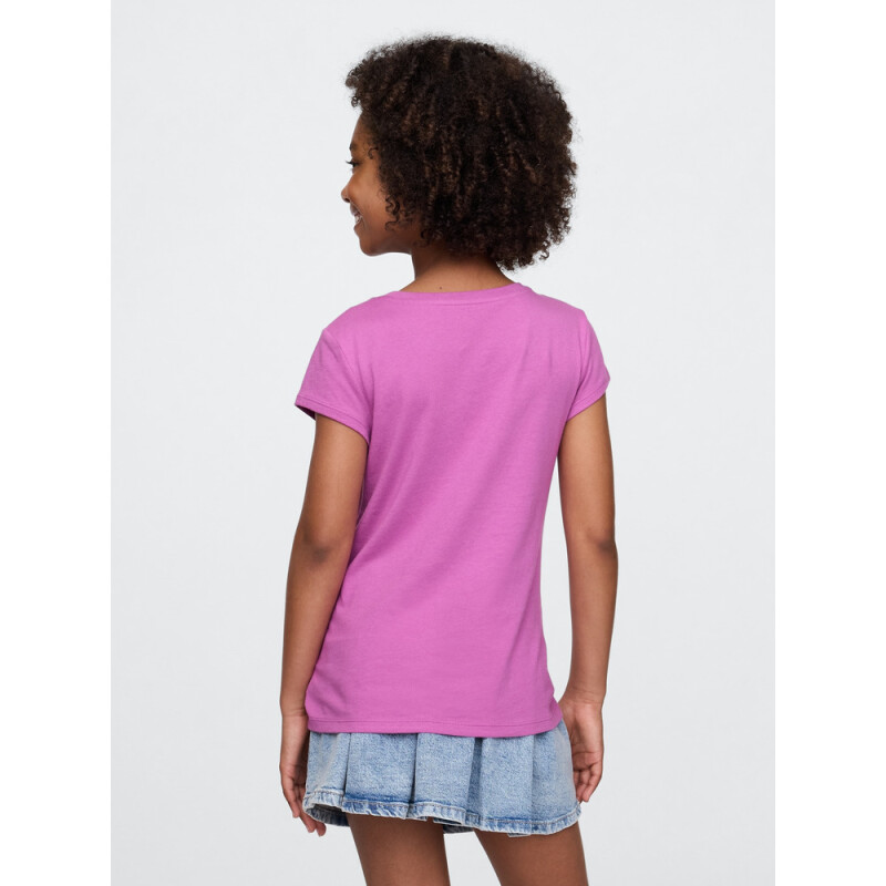 V-FRCH SS VALUE TEE BUDDING LILAC