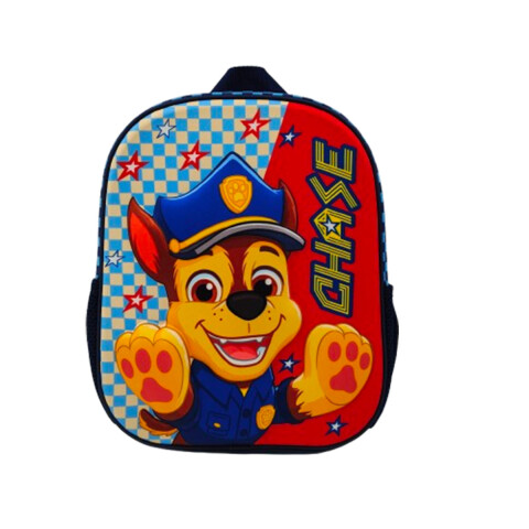 Mochila Infantil 3D Paw Patrol Tafeta Chica 30 cm CELESTE