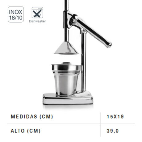 Exprimidor Manual Alto para Jugo Lacor Exprimidor Manual Alto para Jugo Lacor