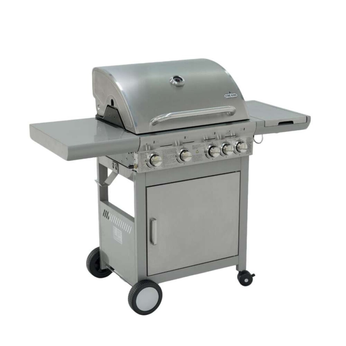 Parrilla a Gas Fire King Grill Premium con Hornalla Lateral - Kyq43S 