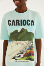 REMERA CARIOCA Turquesa