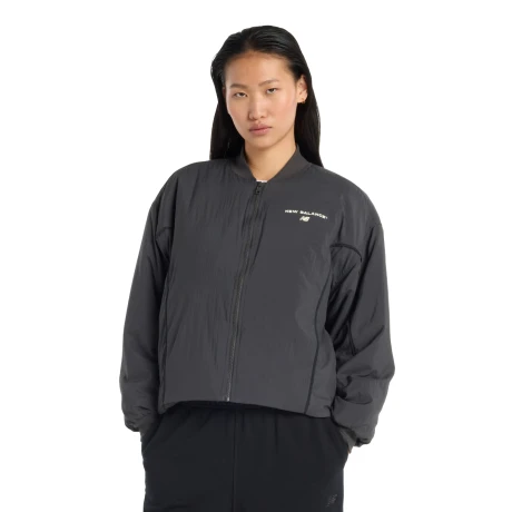 Campera de Dama New Balance - Reimagined Bomber - WJ51502BLK BLACK