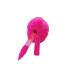 Lapicera peluche con glitter 21cm Lapicera Peluche Con Glitter 21cm