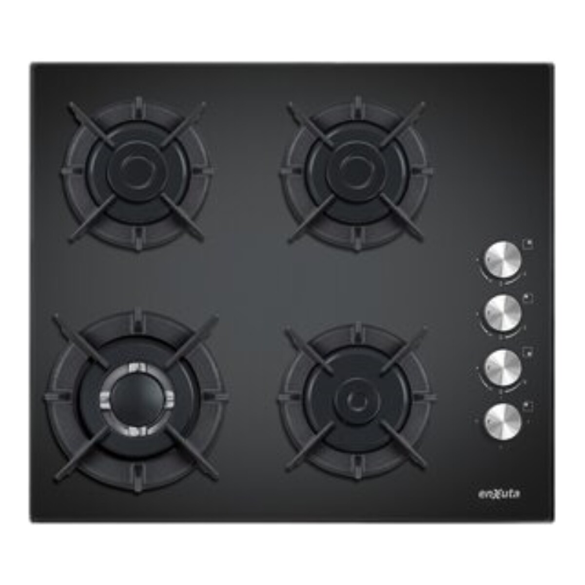 Anafe Gas Empotrar Enxuta Vidrio Negro(5542ng) 