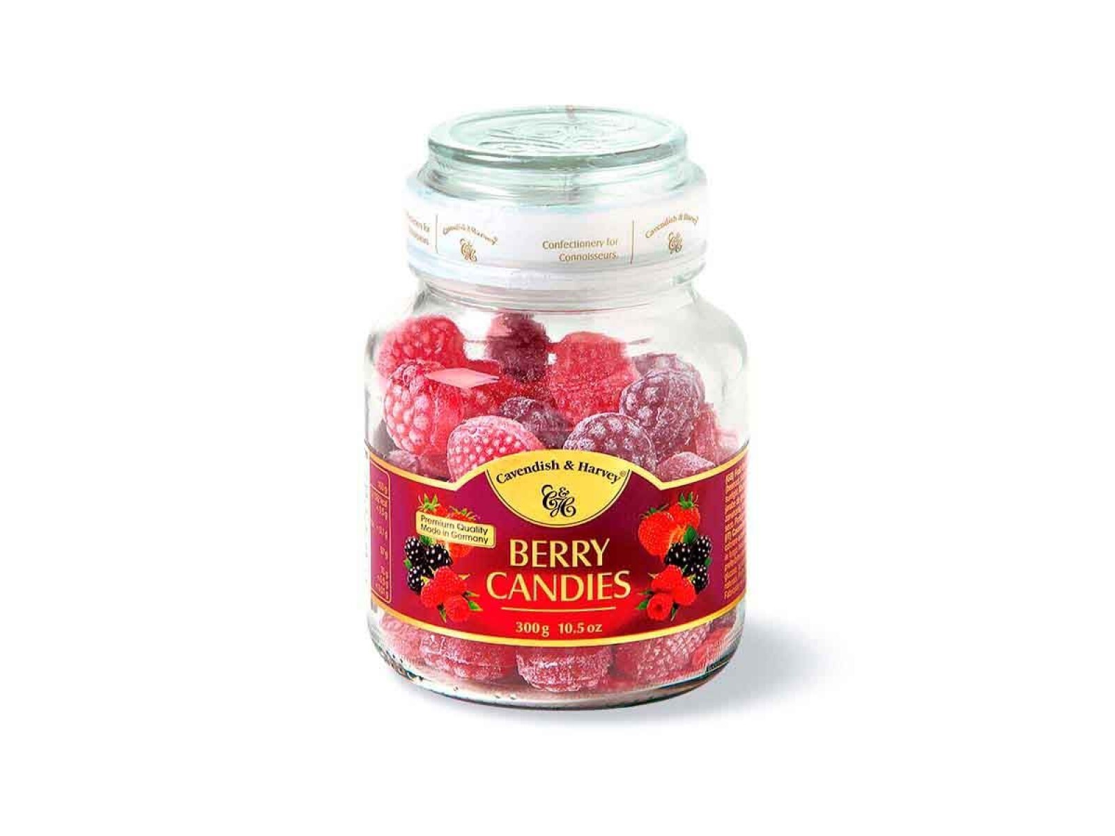 Frasco con Caramelos Cavendish Harvey - BERRY 