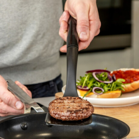 Espatula Ranurada Negra 35 cm KitchenAid Espatula Ranurada Negra 35 cm KitchenAid