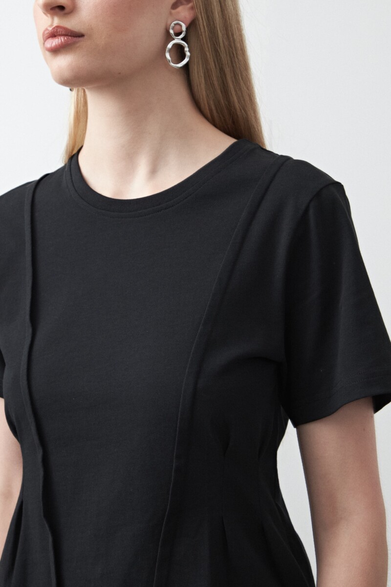 REMERA SHIITAKE Negro