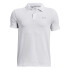 UA Matchplay Polo-BLU WHT-100