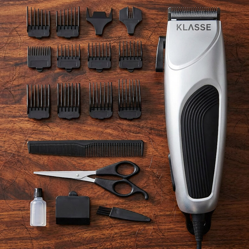 Cortadora De Cabello Pelo Con 16 Accesorios Klasse Cortadora De Cabello Pelo Con 16 Accesorios Klasse