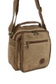 Morral con múltiples compartimentos Marrón