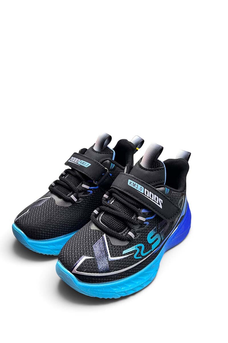Champion Deportivo Niños con Velcro Azul