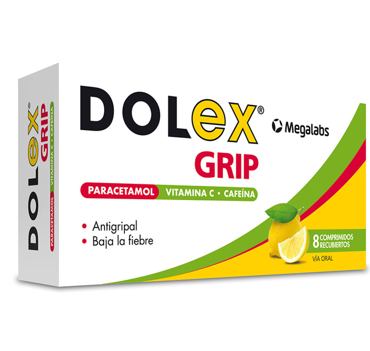 Dolex Grip x8 comprimidos 