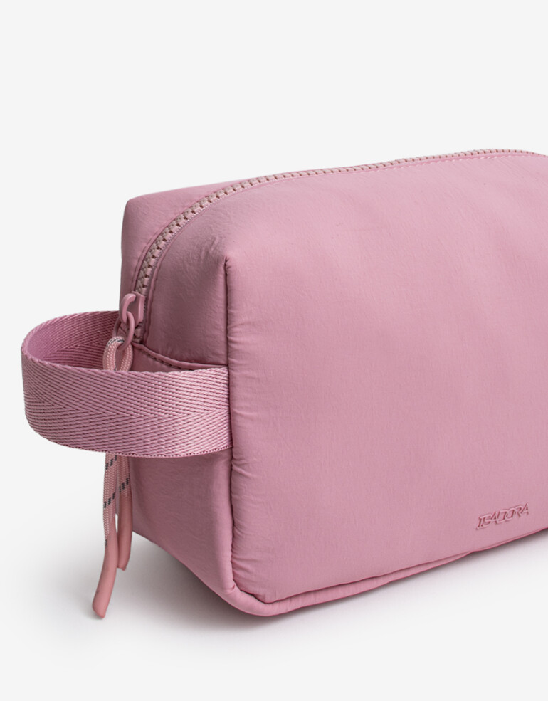 Porta Cosméticos Nylon Porta Cosmeticos De Material Reciclado - Rosa Chicle