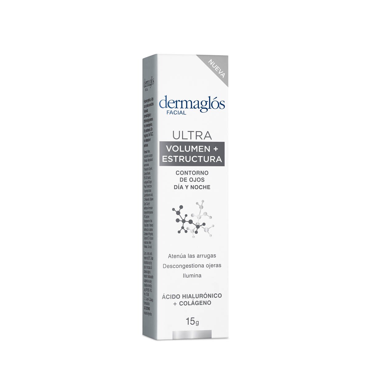 Dermaglós Ultra volumen + estructura contorno de ojos 15g 