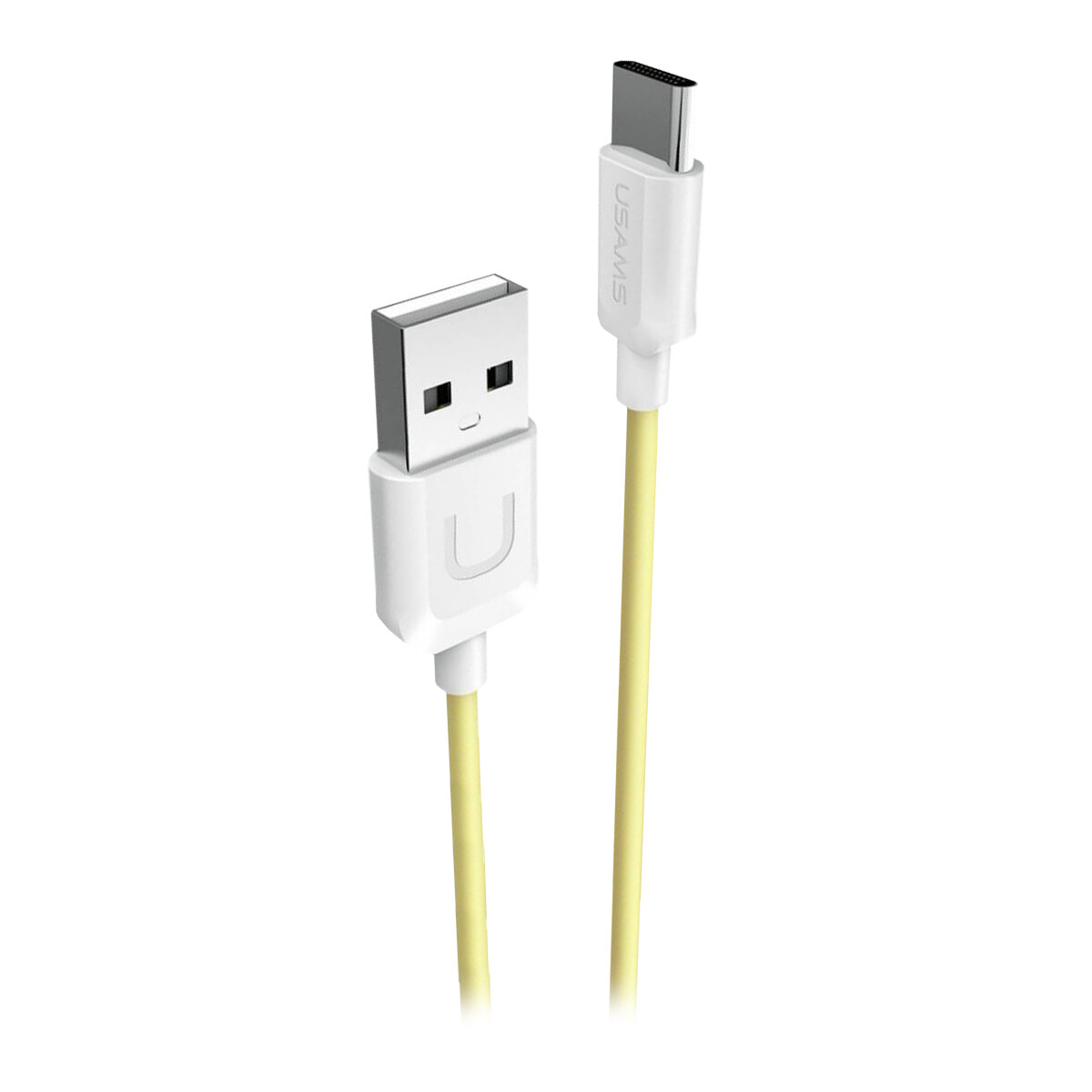 Cable De Datos Usams Sj099 Usb A A Tipo C 1 Metro - AMARILLO 