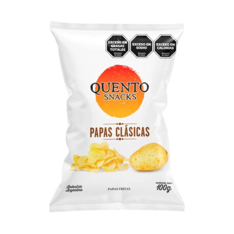 SNACK PAPAS QUENTO 100G CLASICA SNACK PAPAS QUENTO 100G CLASICA