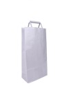 Bolsa lisa acuario 22x10x42 cm BLANCO