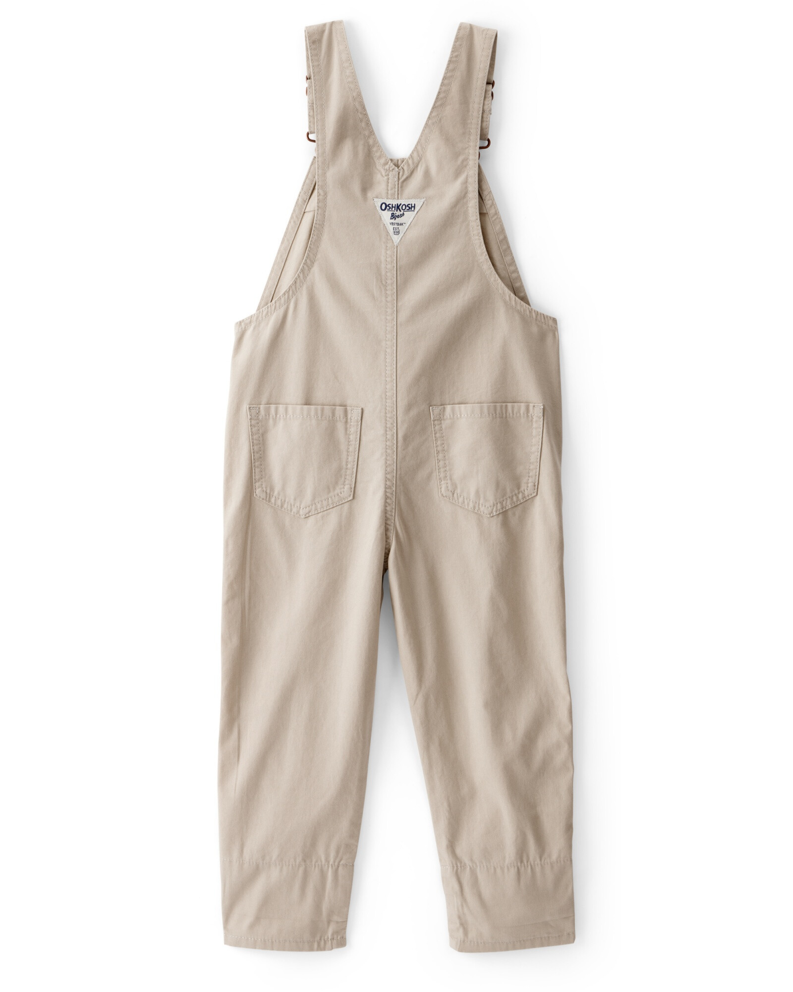 Enterito de lona liviana, khaki, con forro floral Enterito de lona liviana, khaki, con forro floral