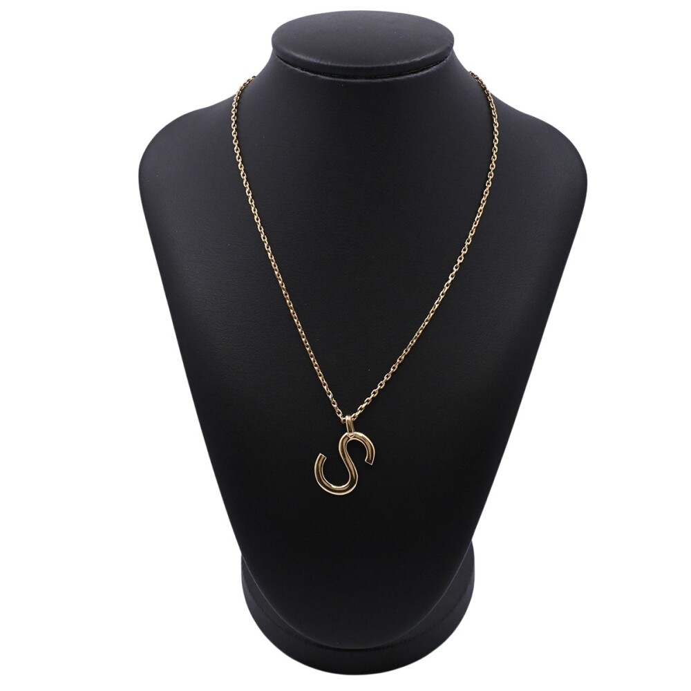 Inicial oro 18k letra S grande. Inicial oro 18k letra S grande.