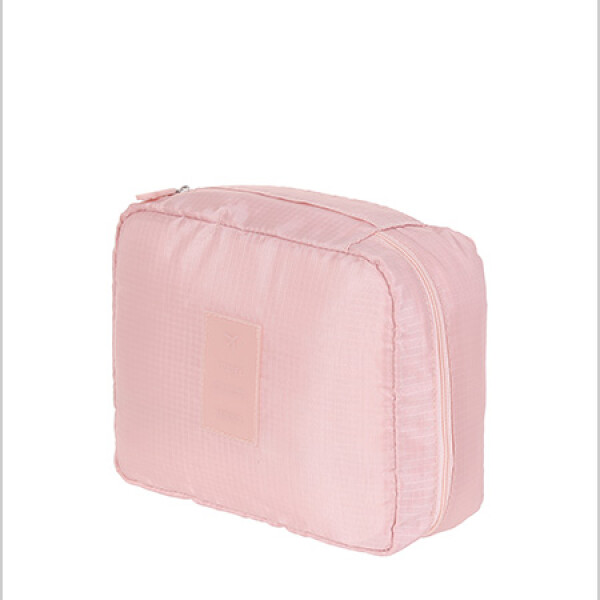 Necessaire organizador de viaje rosa